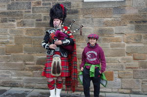 Piper and Robert, Edinburgh